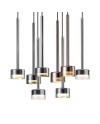 TONIC * COLGANTE 8L RECTANGULAR - GX53 - MULTICOLOR